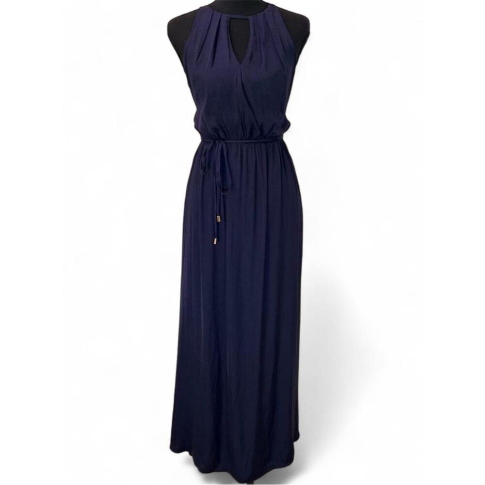 Navy Sleeveless Maxi Dress Women’s Small
